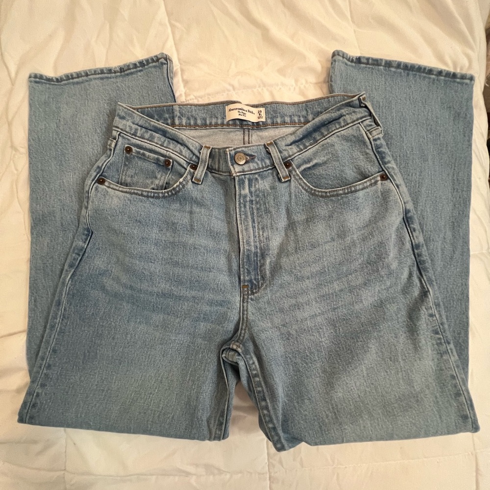 Abercrombie & Fitch Sky Blue Denim Jeans